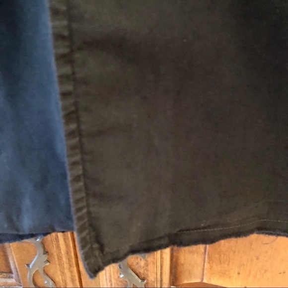 Reaction Kenneth Cole Shirt Black Button Up Short Sleeves Frayed Men's Large - Picture 11 of 16